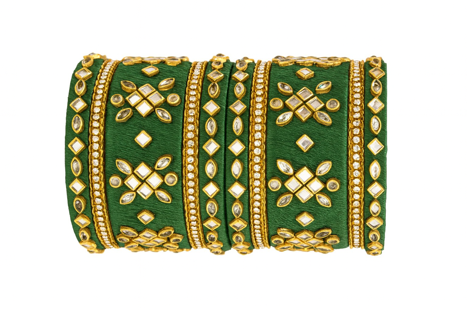 Anushri Green Bangles