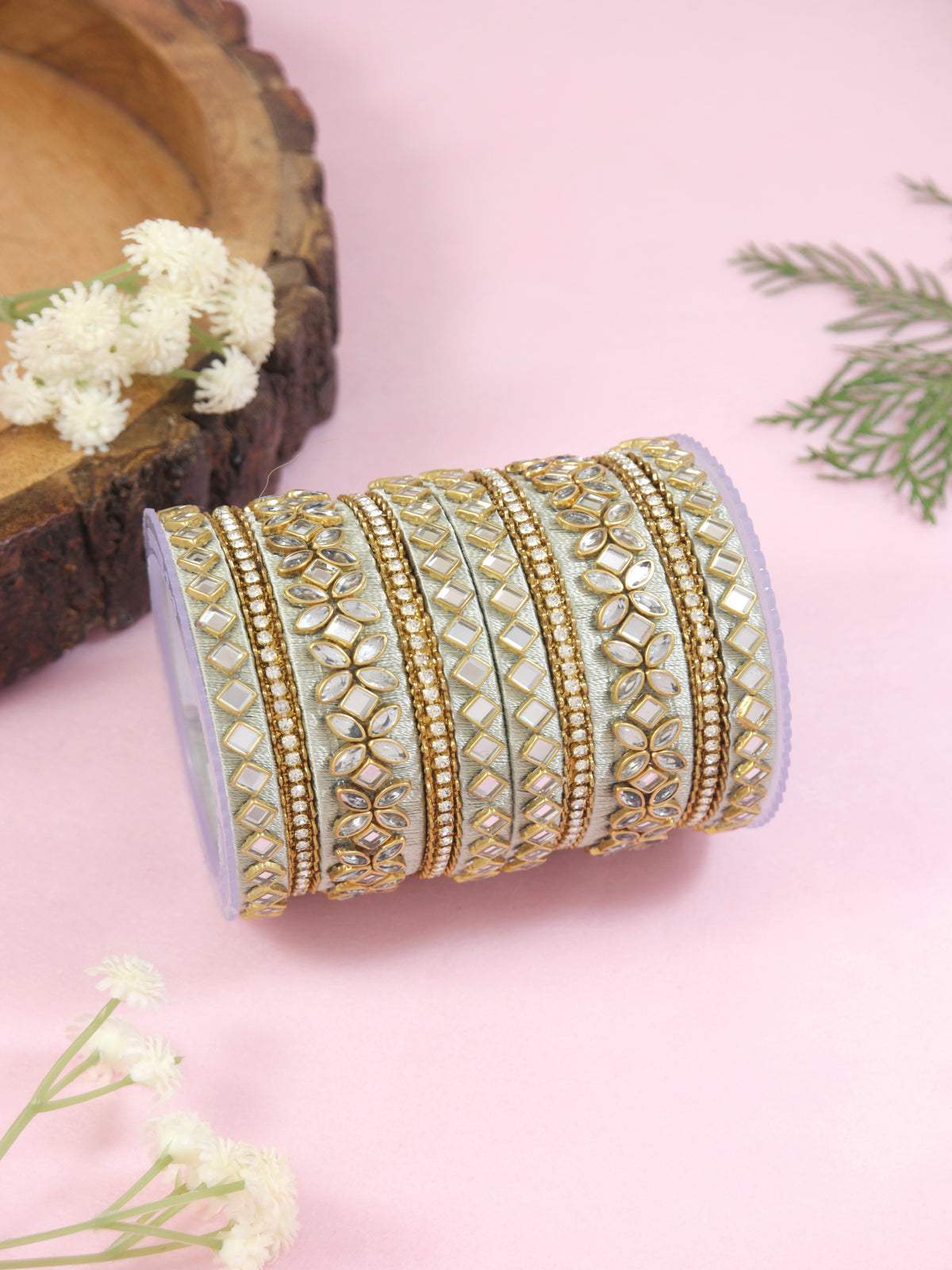 Mosomi Bangle Romi Mint Bangles