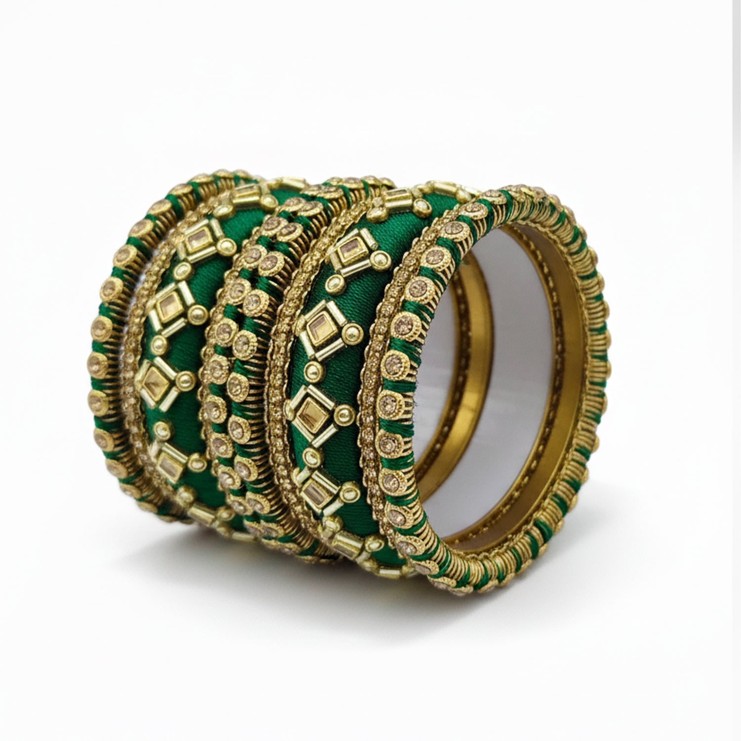 Rutuja Green Bangles