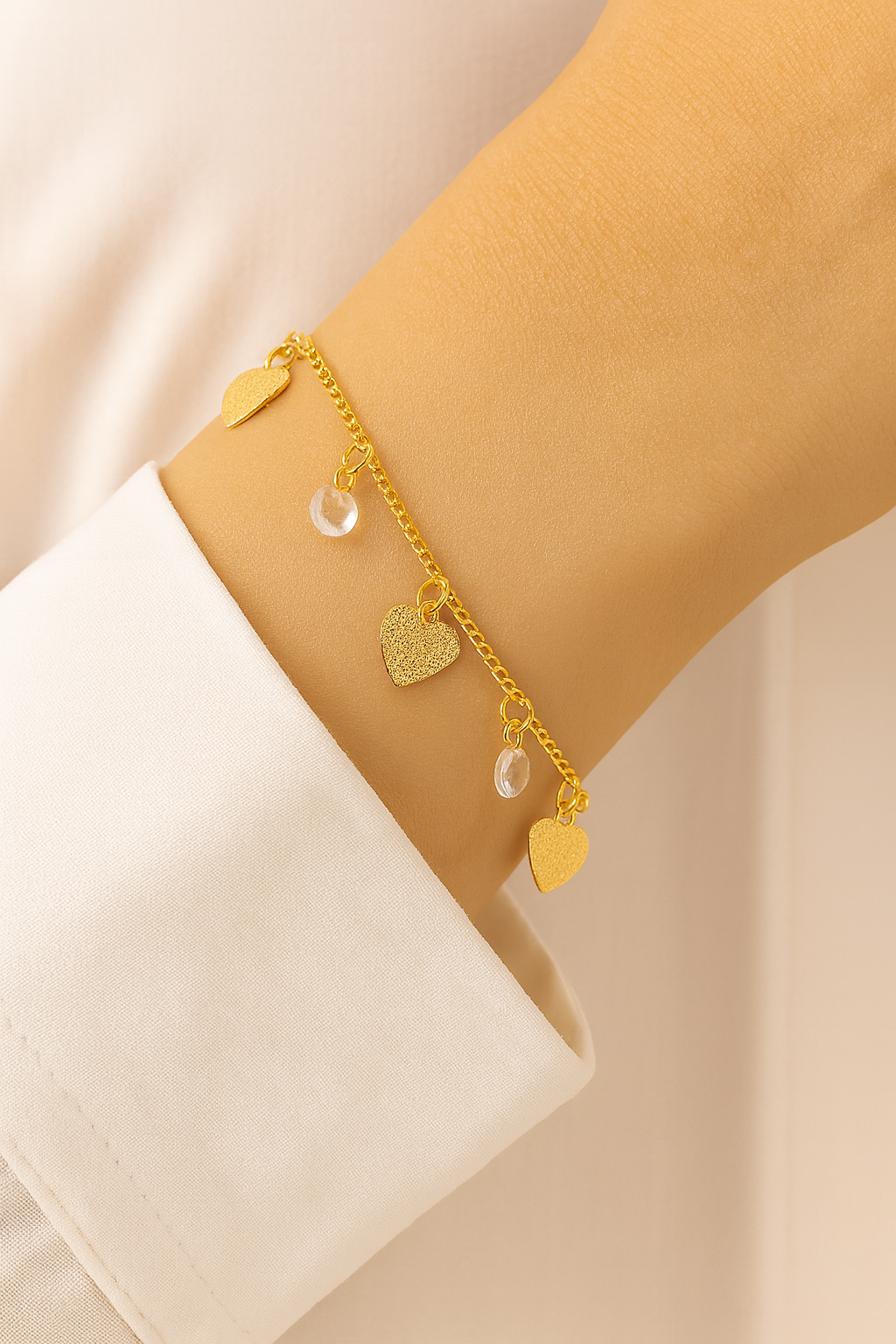 Heart-Shaped Bracelet