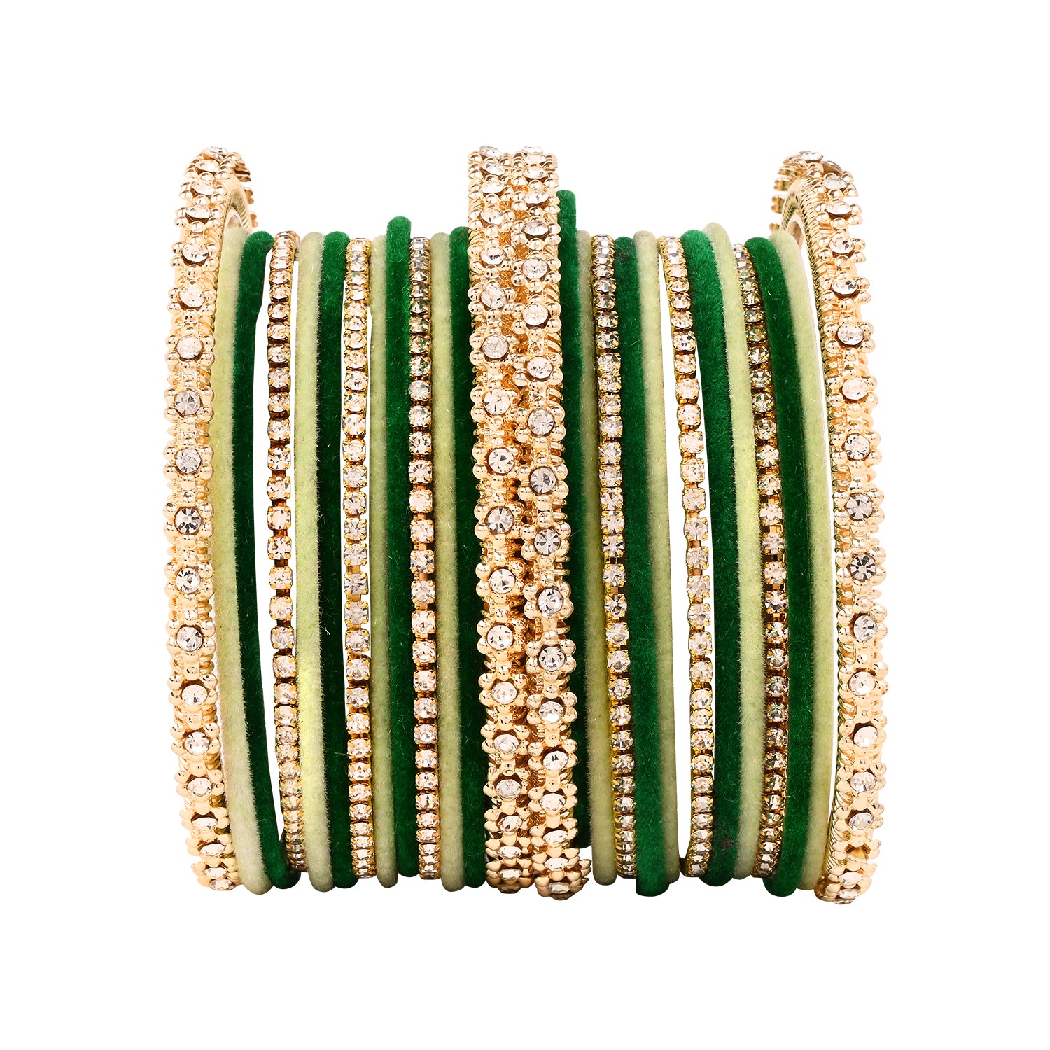 Aamani - Green Bangles