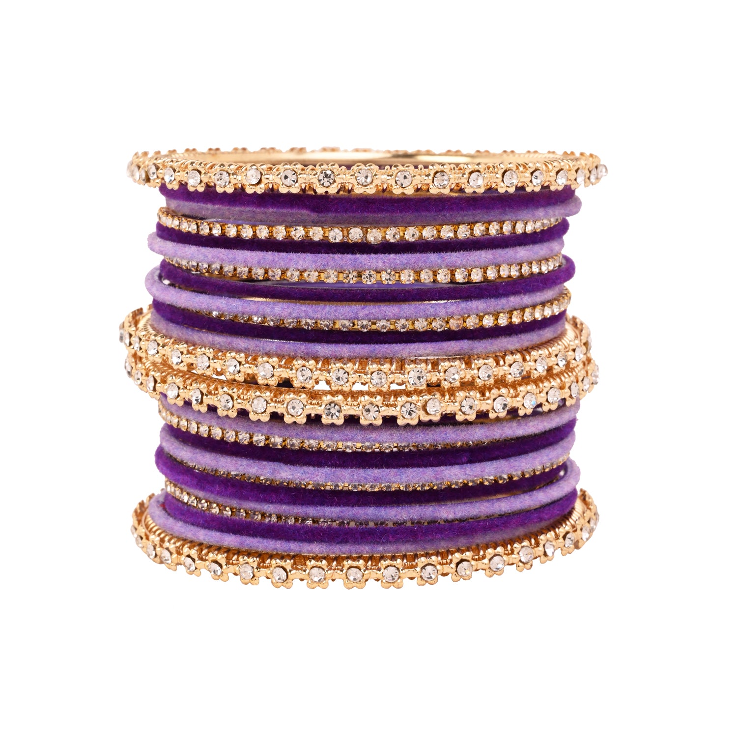Aamani - Purple Bangles
