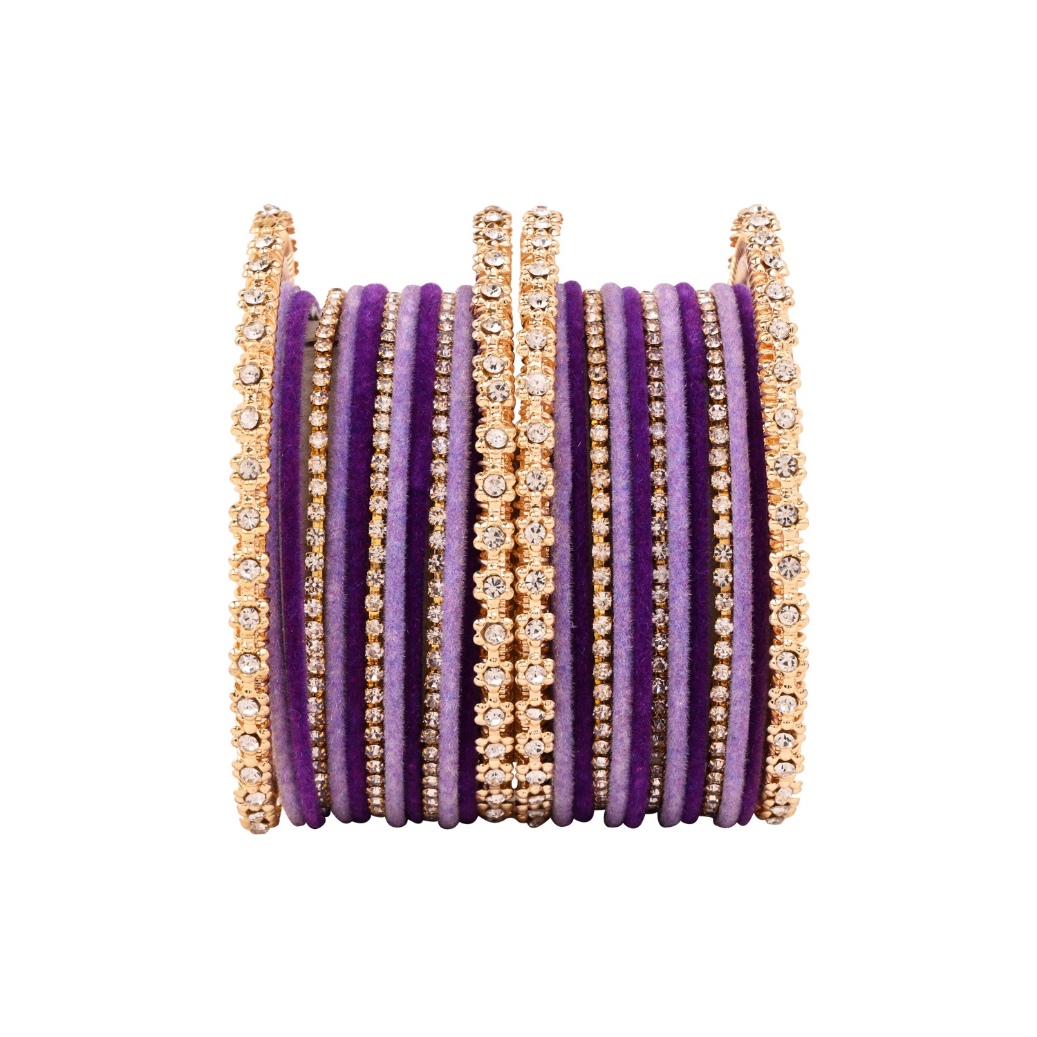 Aamani - Purple Bangles