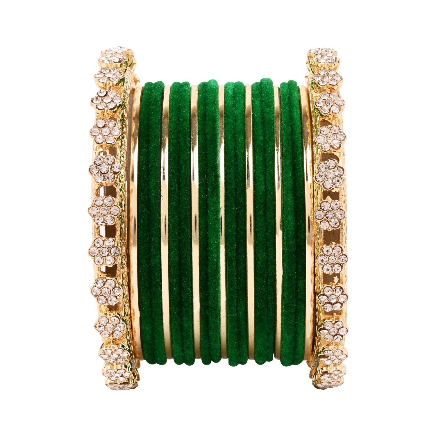 Astha - Green Bangles