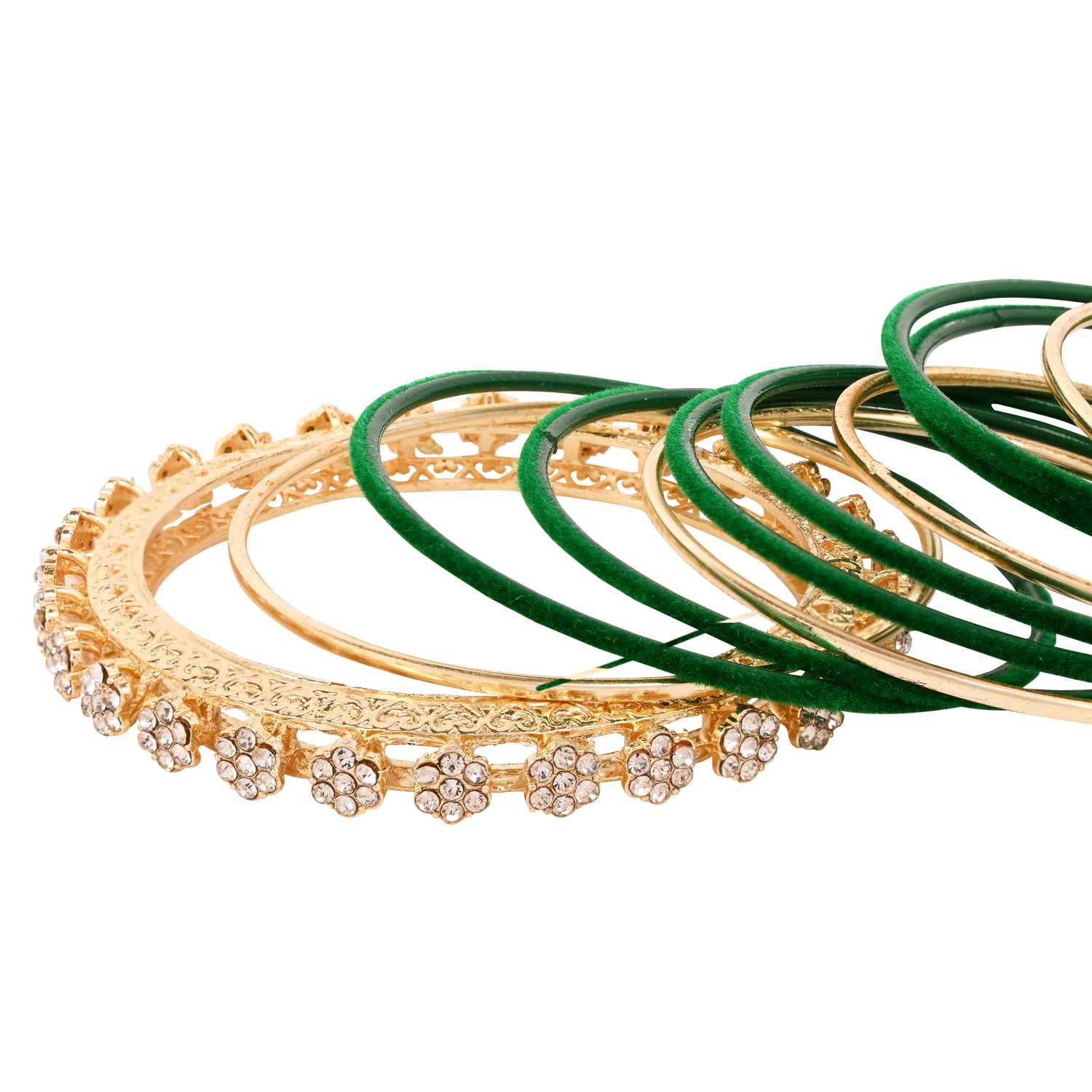 Astha - Green Bangles