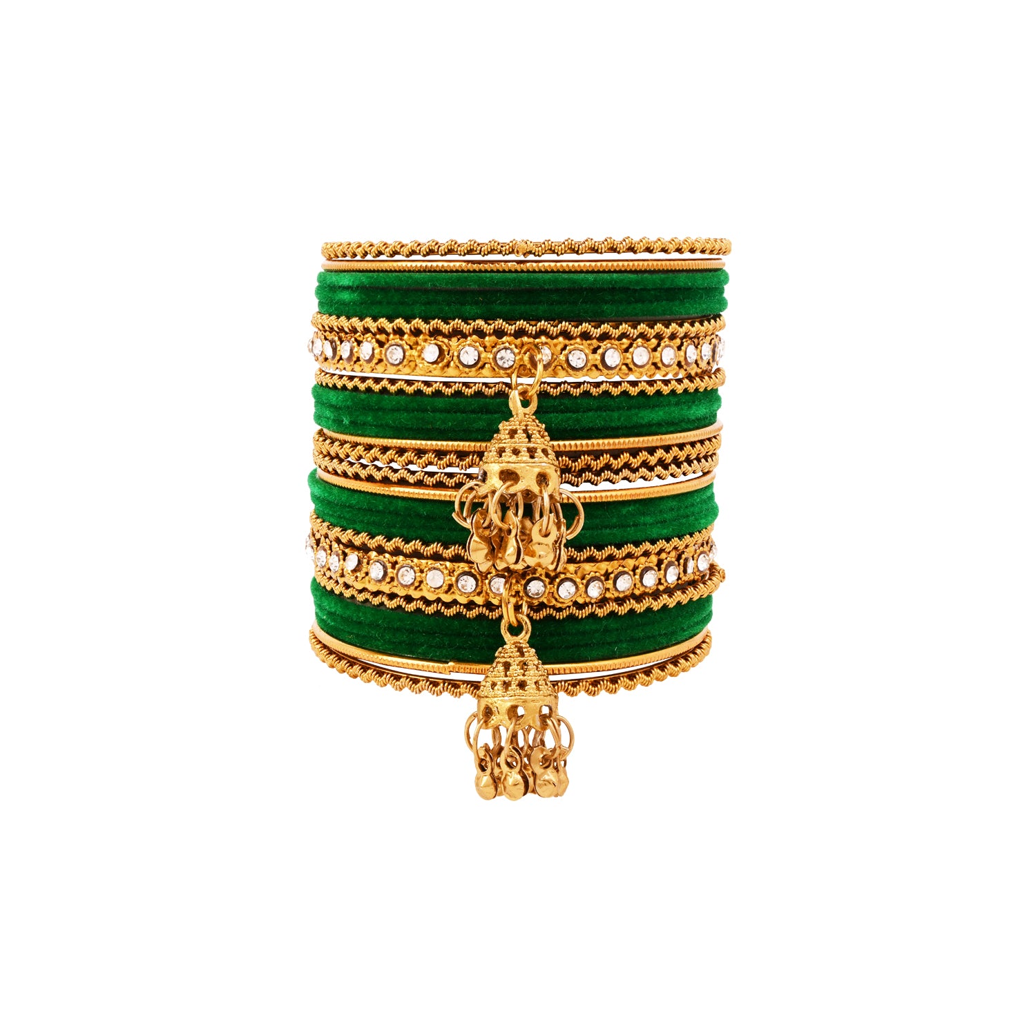 Abiya - Green Bangles
