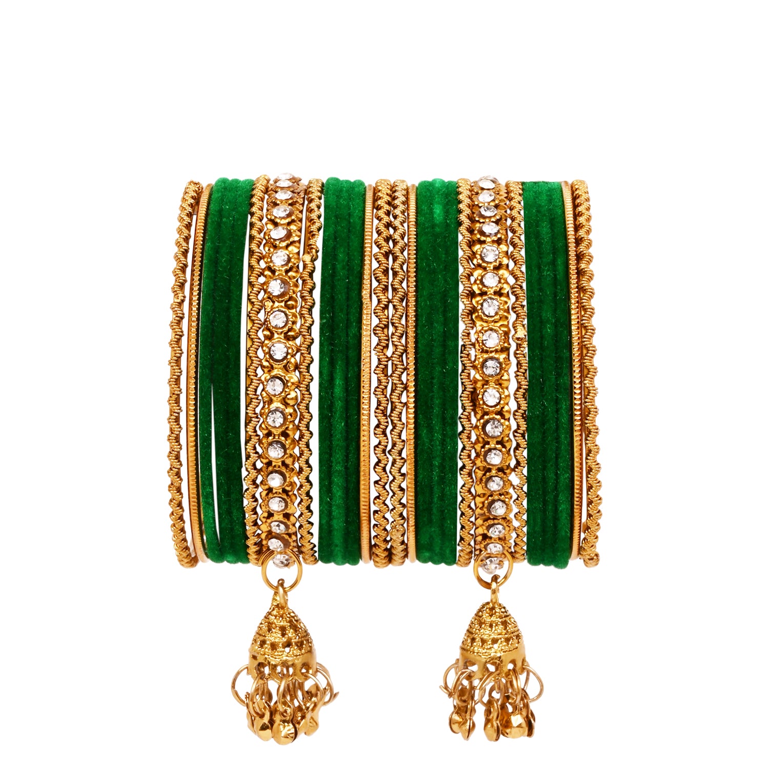 Abiya - Green Bangles