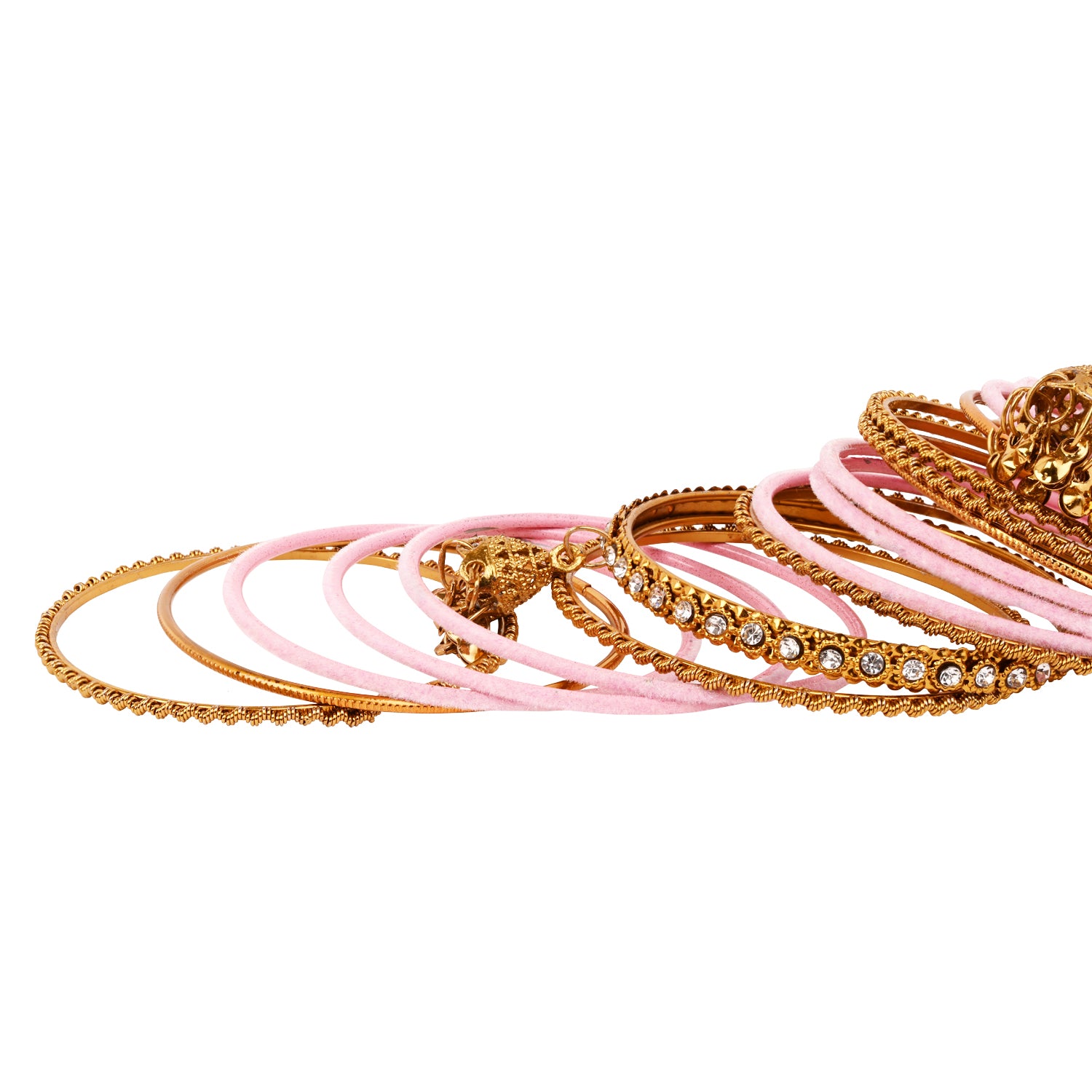 Abiya - Pink Bangles