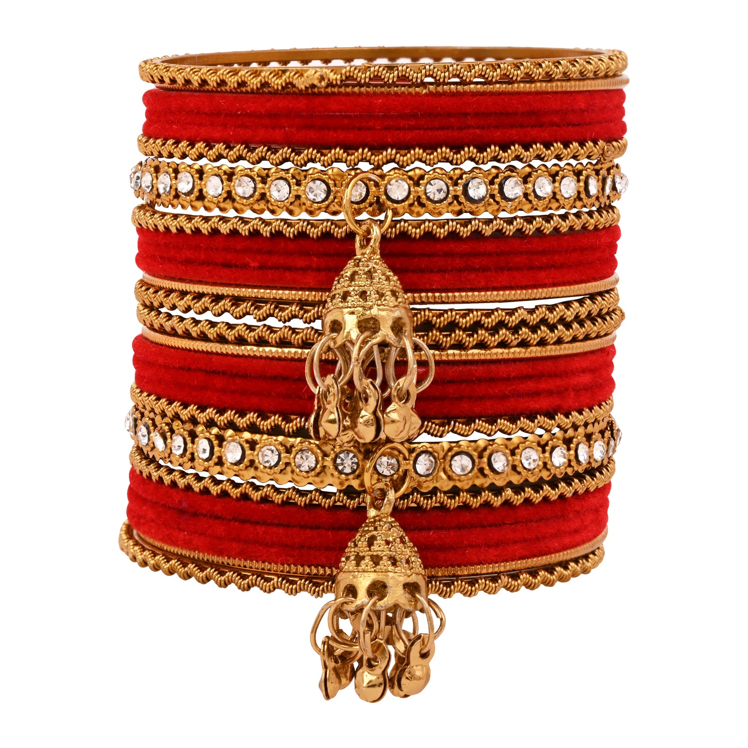 Abiya - Red Bangles
