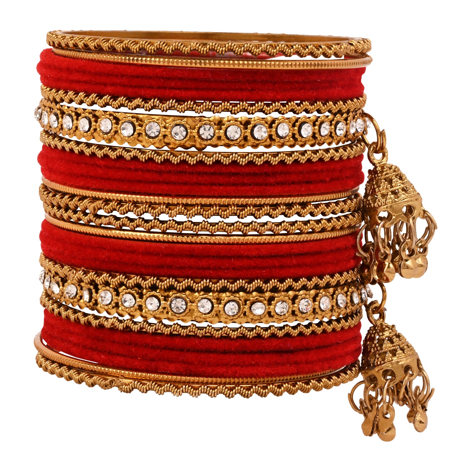 Abiya - Red Bangles