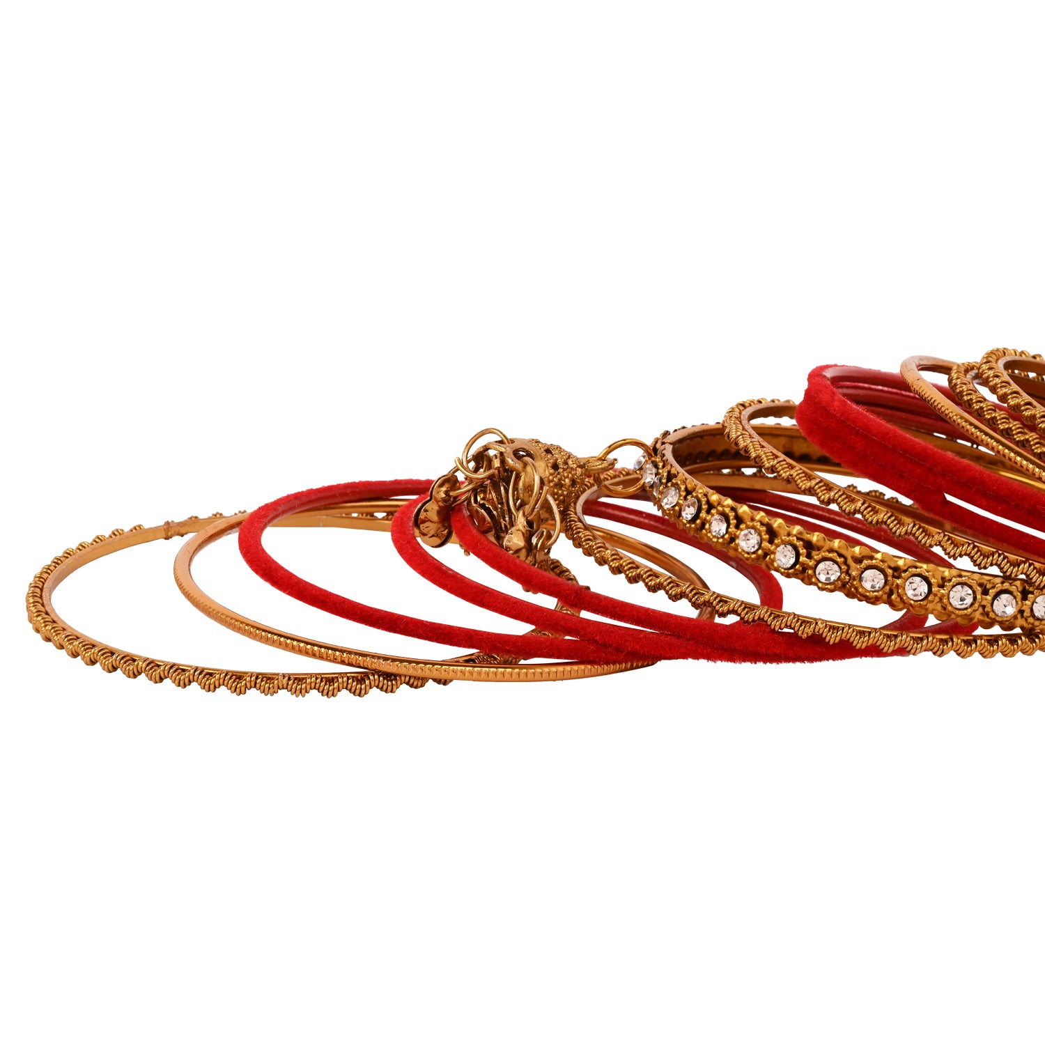 Abiya - Red Bangles