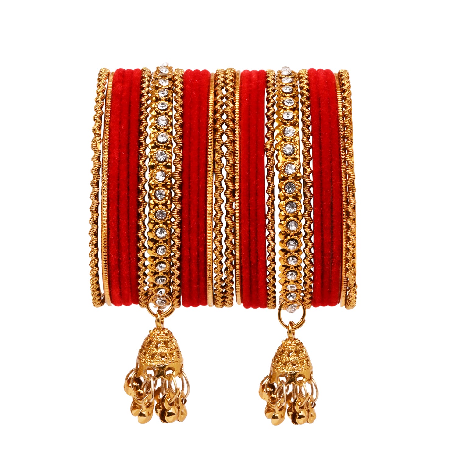 Abiya - Red Bangles