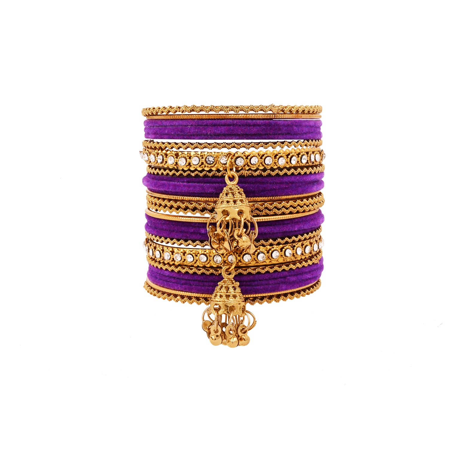 Abiya - Wine Bangles