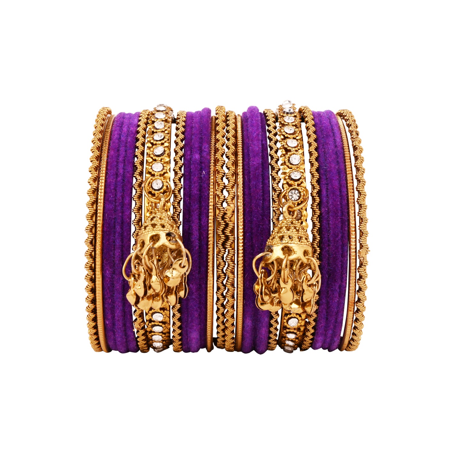 Abiya - Wine Bangles