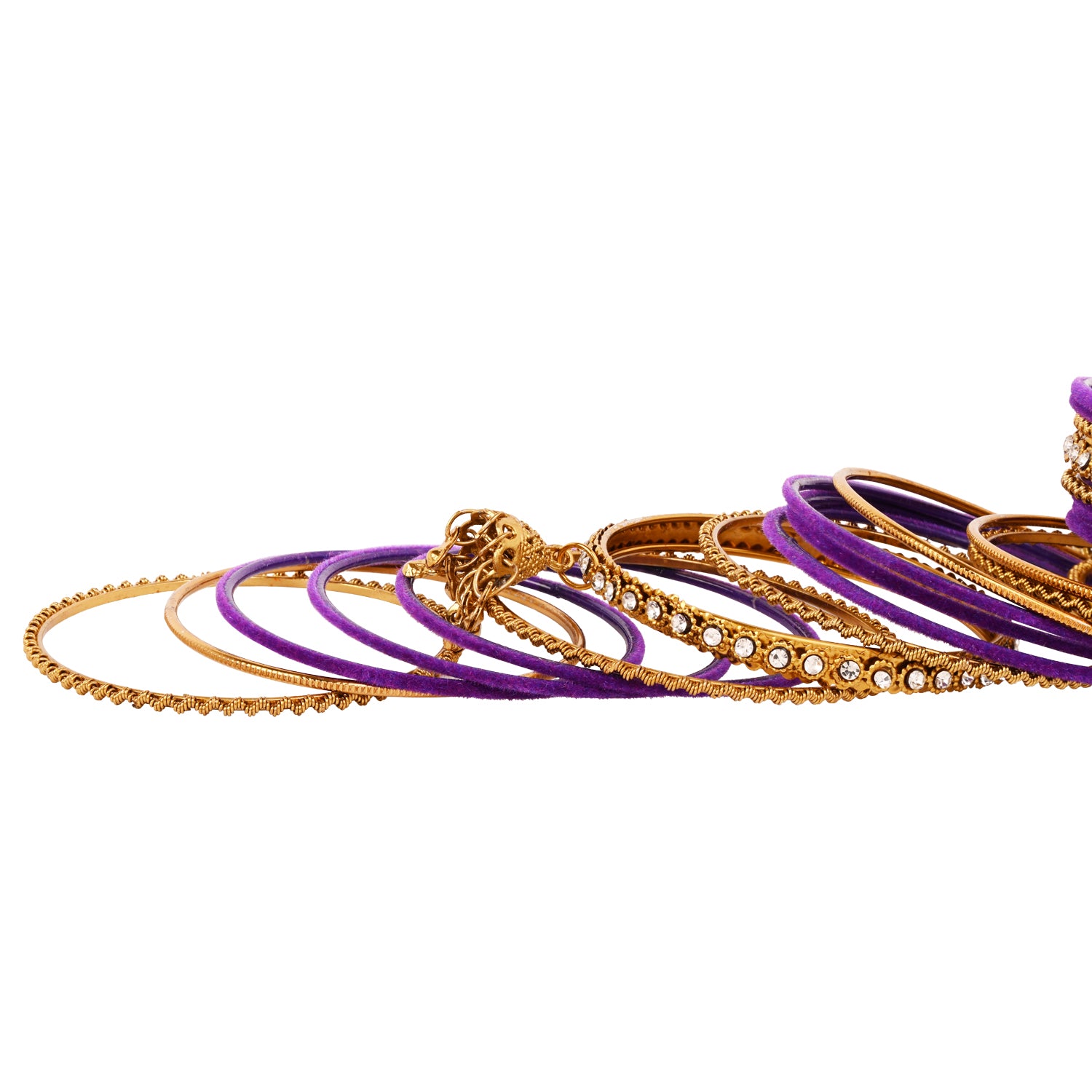 Abiya - Wine Bangles