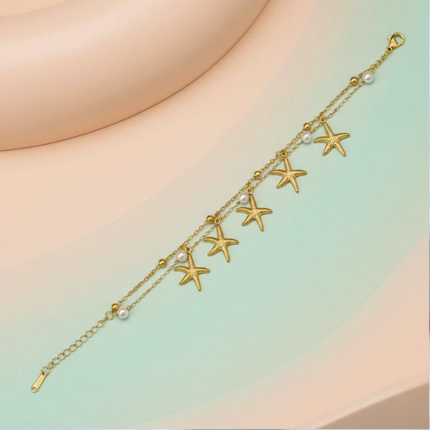 Bailey- Stylish Starfish charm Bracelet