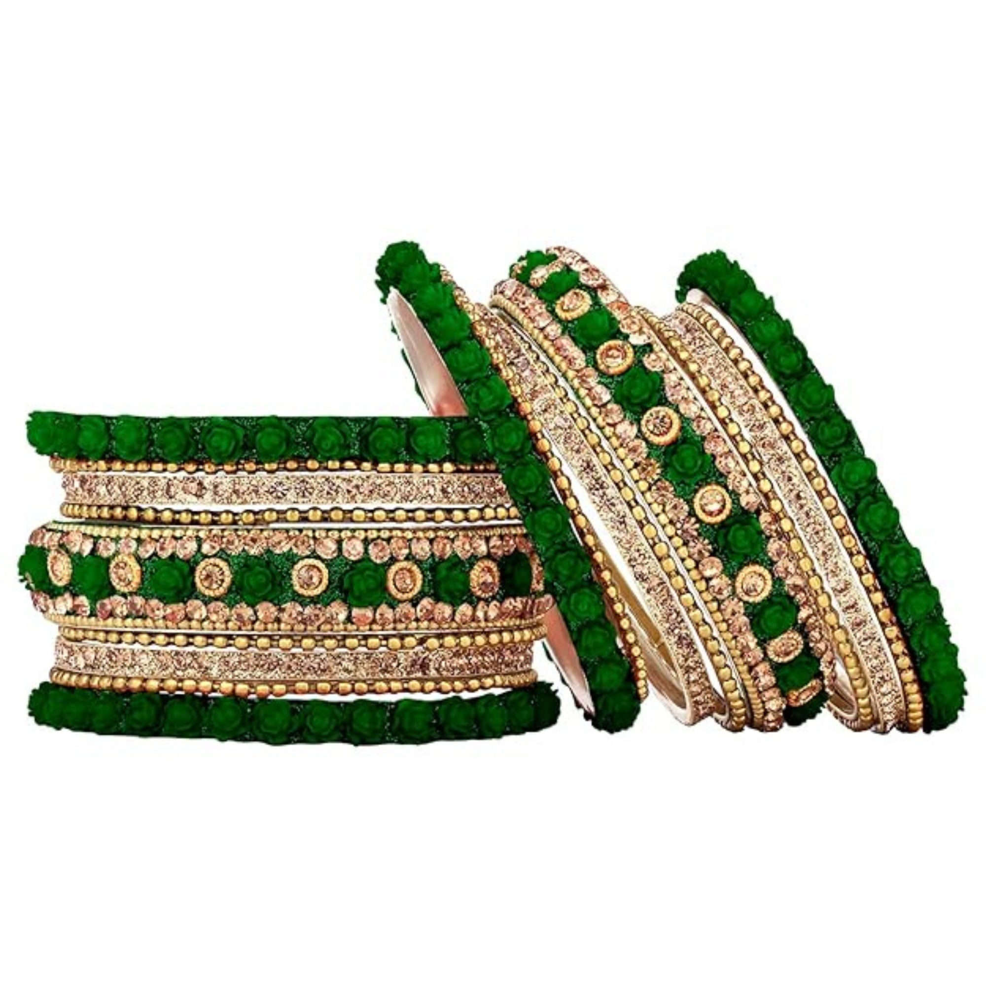 Janaki Green Bangles