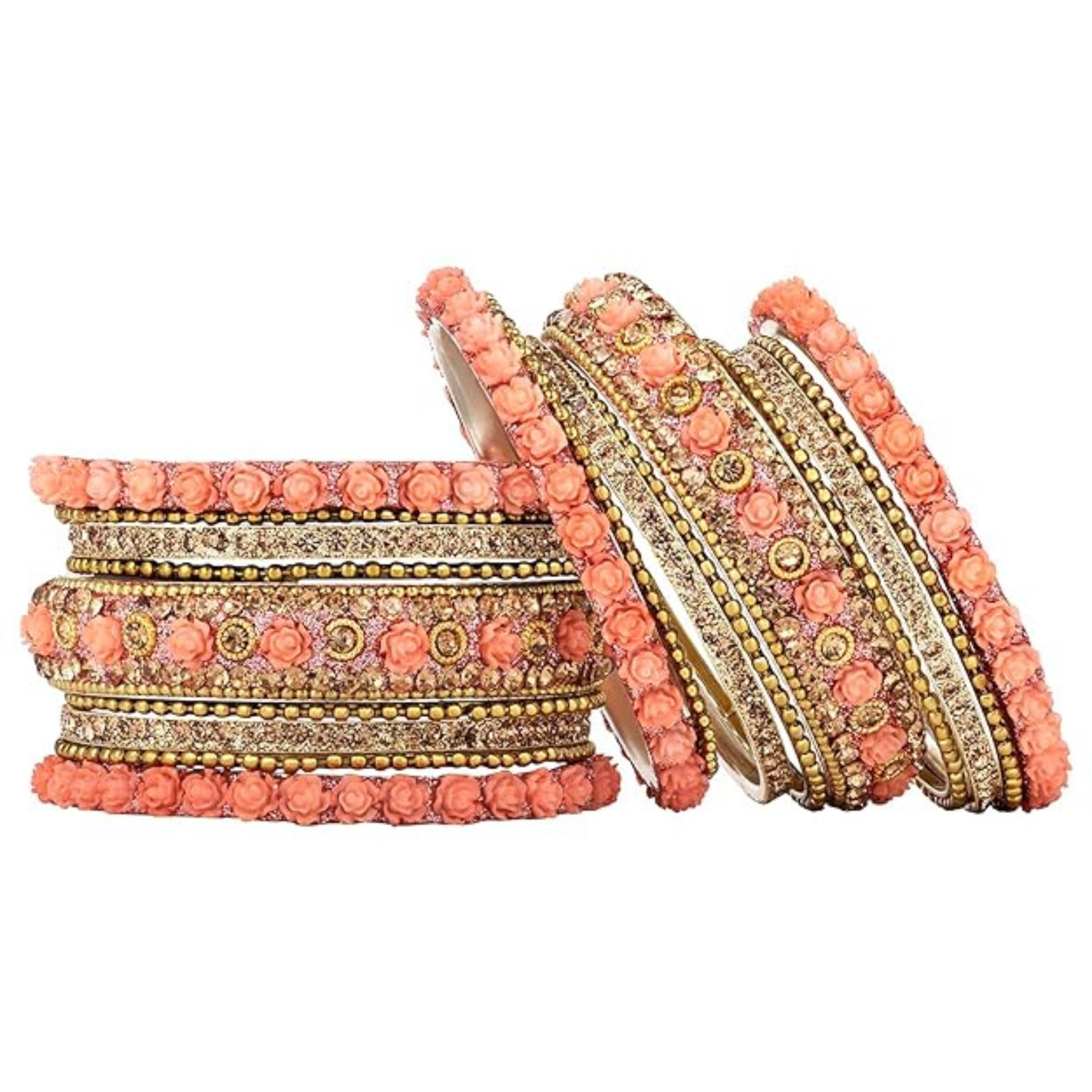Janaki Peach Bangles
