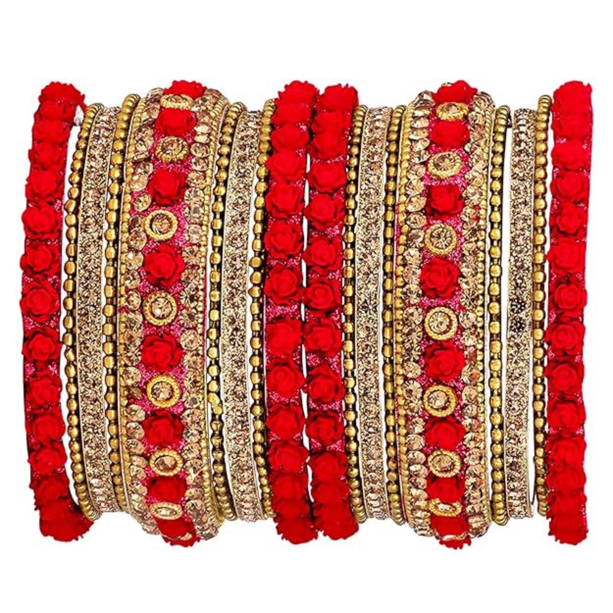 Janaki Red Bangles