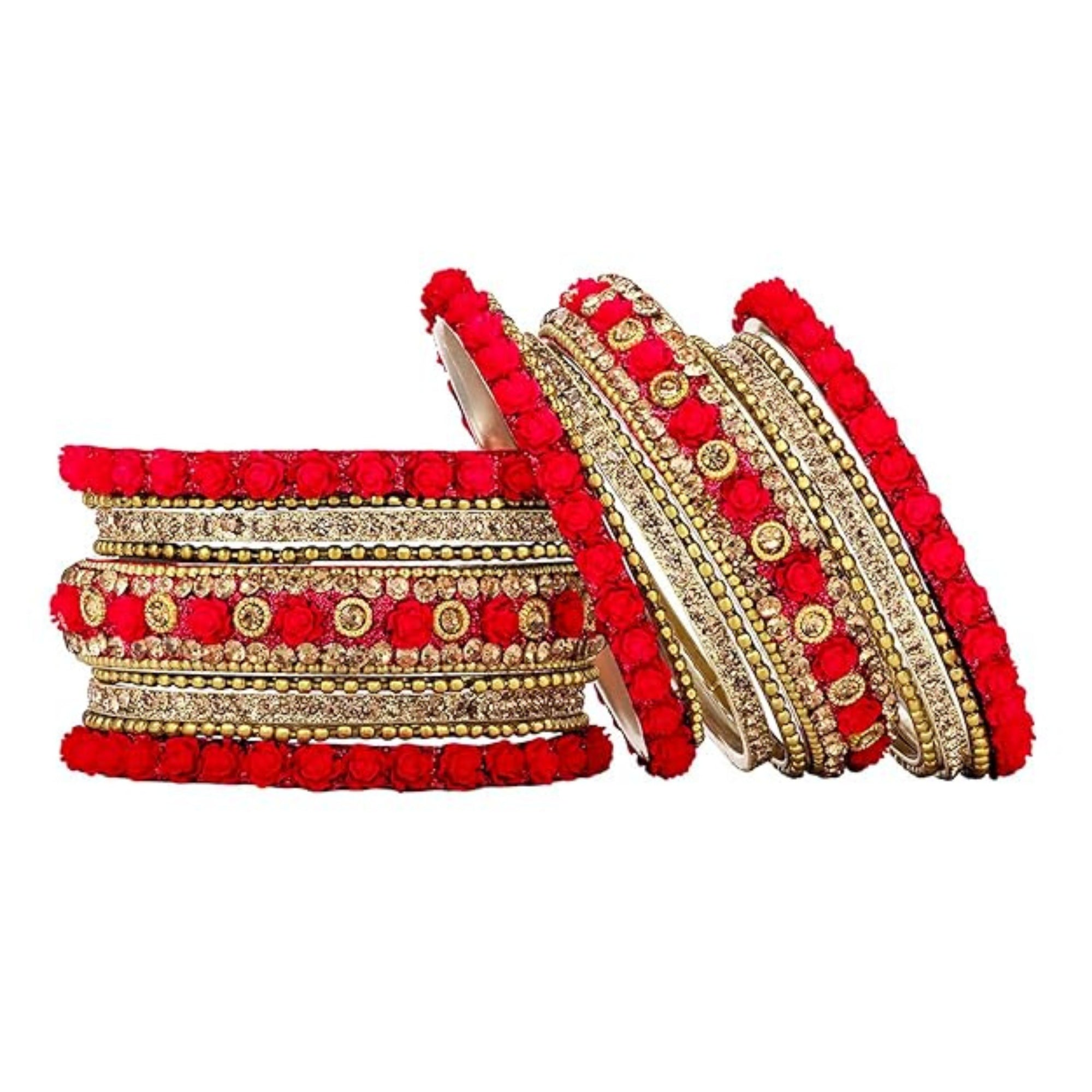 Janaki Red Bangles