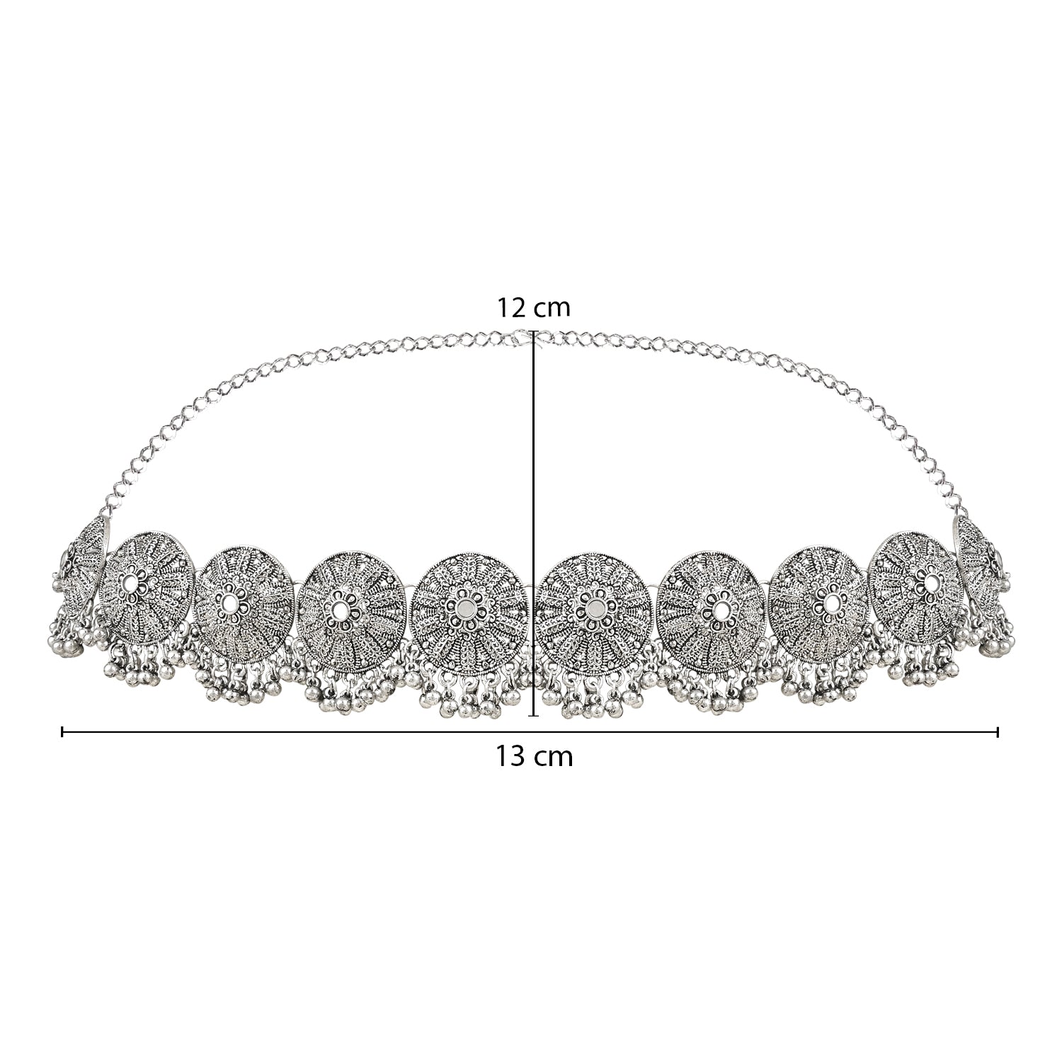 Sanjoli Oxidised Kamarbandh/Waist Belt