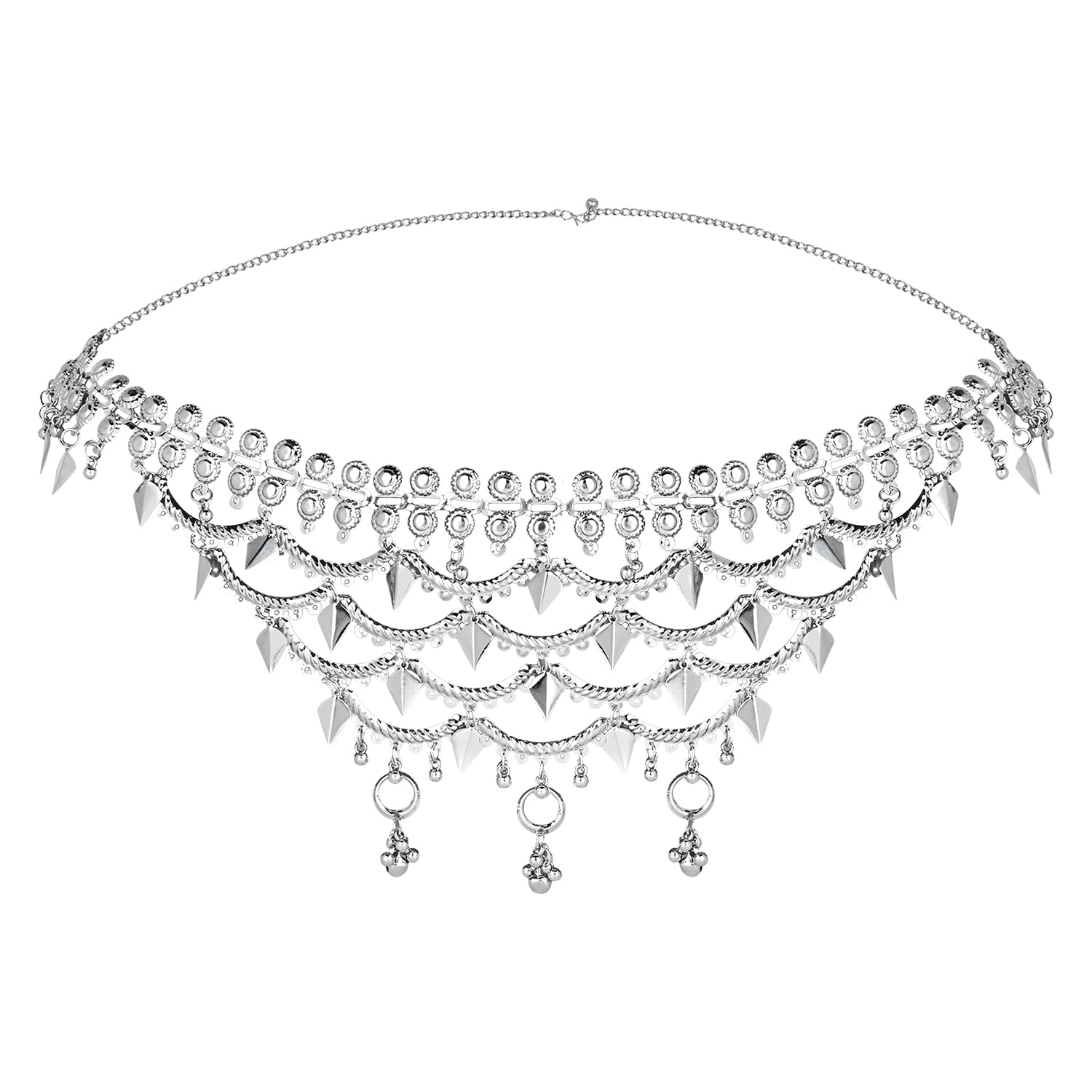 Swasti Oxidised Kamarbandh/Waist Belt