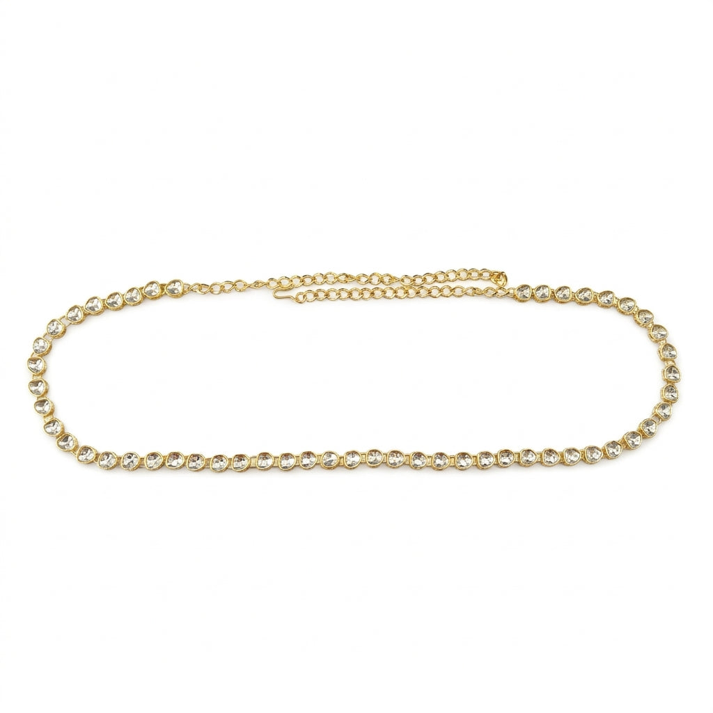 Parampara- Elegant Kundan Waist Chain for Women