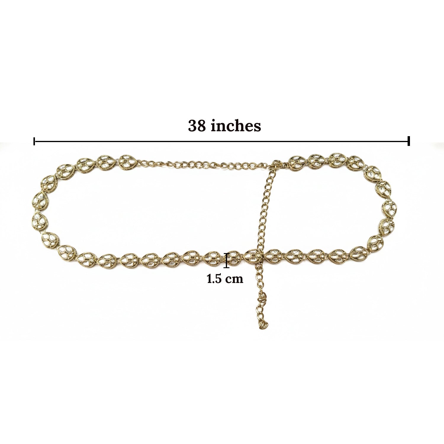 Rukhsar- Antique Kundan Kamarbandh