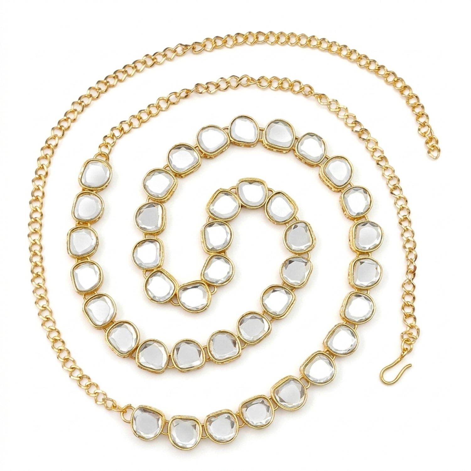 Zoria- Minimal kundan Kamarbandh