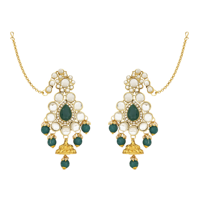 Pratyusha Green Bridal Jewellery Set