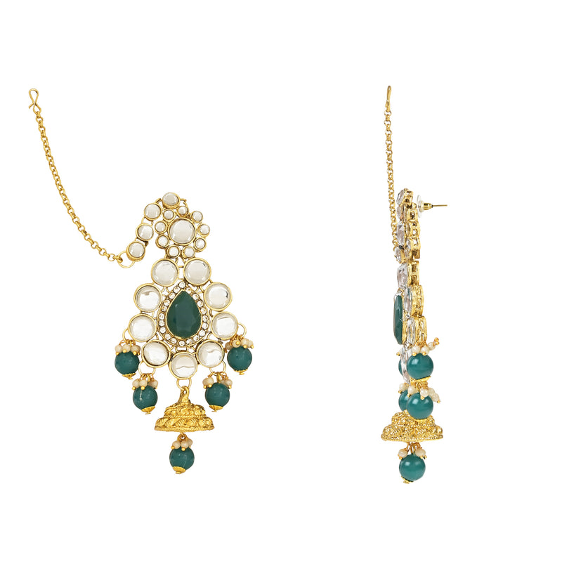 Pratyusha Green Bridal Jewellery Set