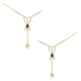 Pratyusha Green Bridal Jewellery Set