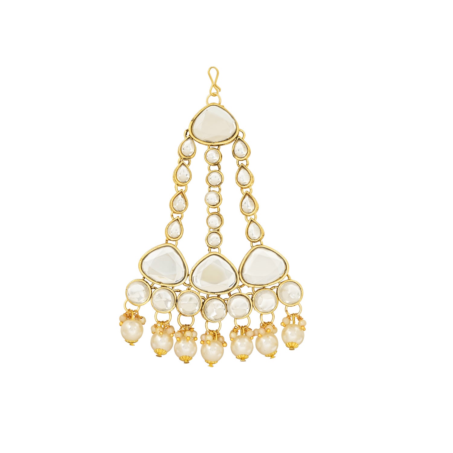 Pratyusha White Bridal Jewellery Set
