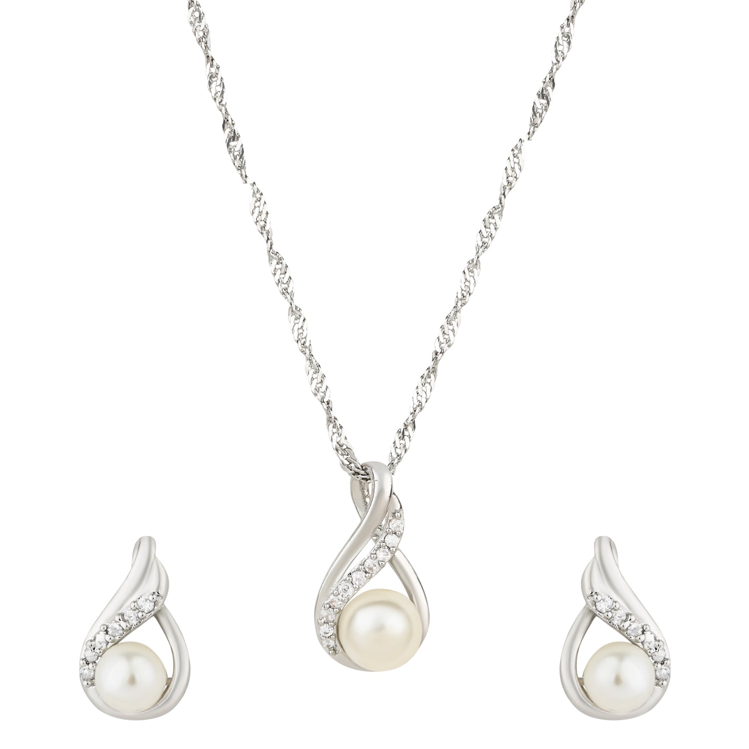Honey Drop Shine Pendant Set