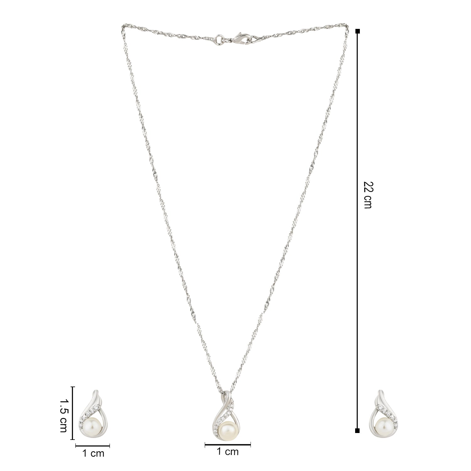 Honey Drop Shine Pendant Set