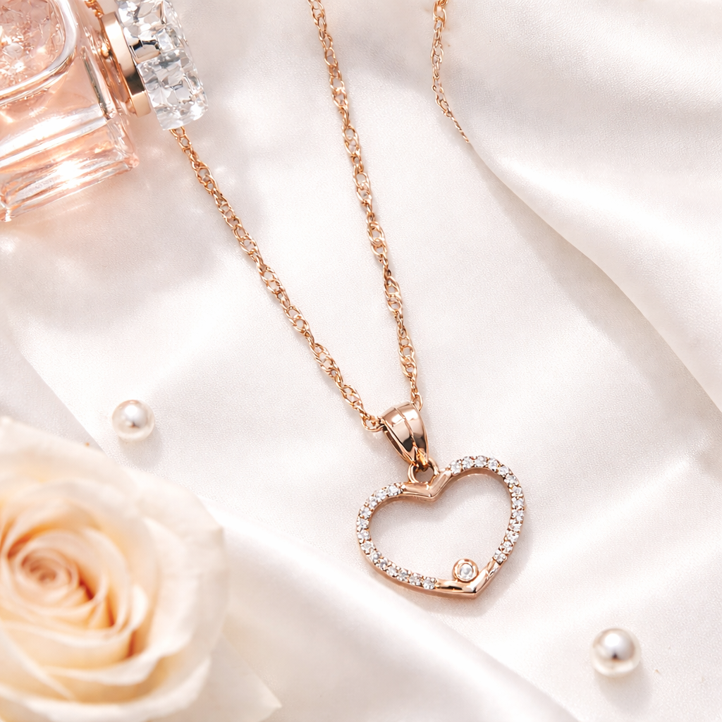 Valentina Rose Gold Pendant Set