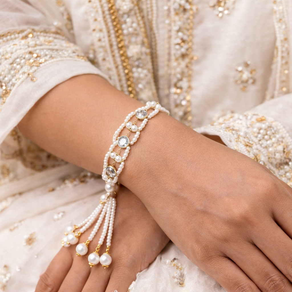 Sheeza White Bracelets