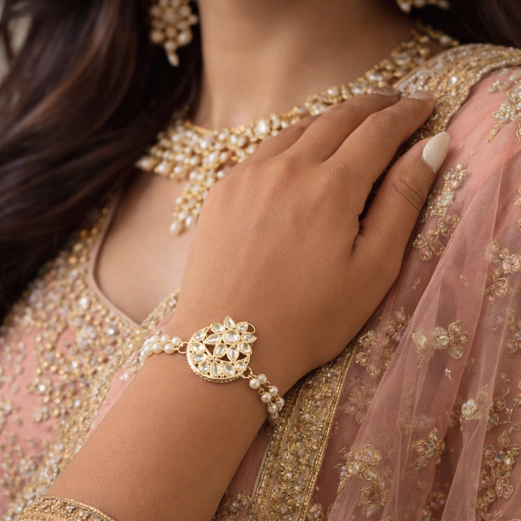 AALIYAH - 2 Way Versatile White HaathPanja