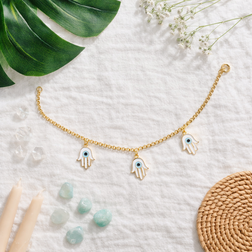 Infinity Evil Eye Anklet