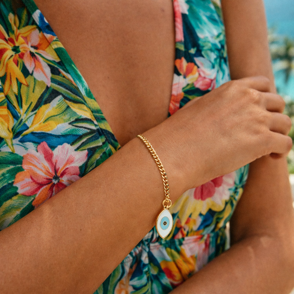 Evil Eye Charm Bracelet