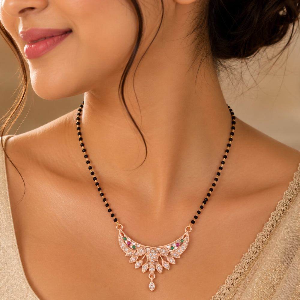 Sannika – Ethnic Gold-Tone Mangalsutra