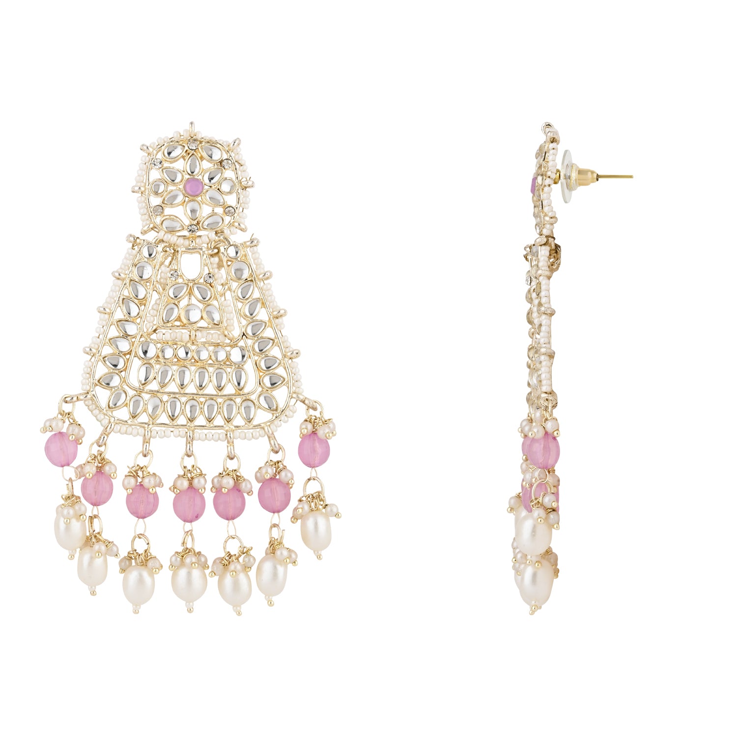 Shesha Purple Earrings