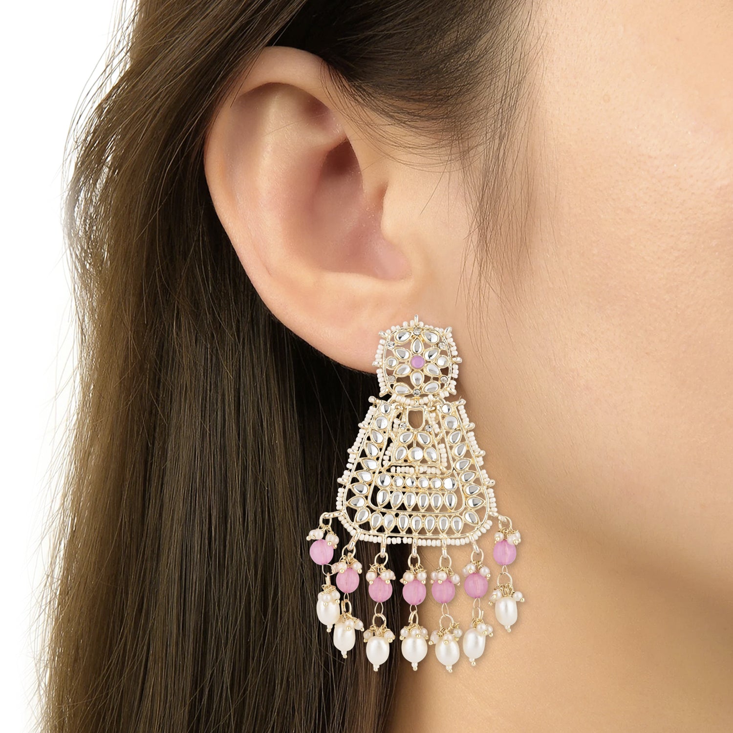 Shesha Purple Earrings