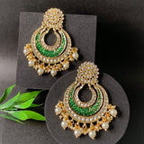 MUSKAN GREEN EARRINGS