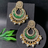 MUSKAN GREEN EARRINGS