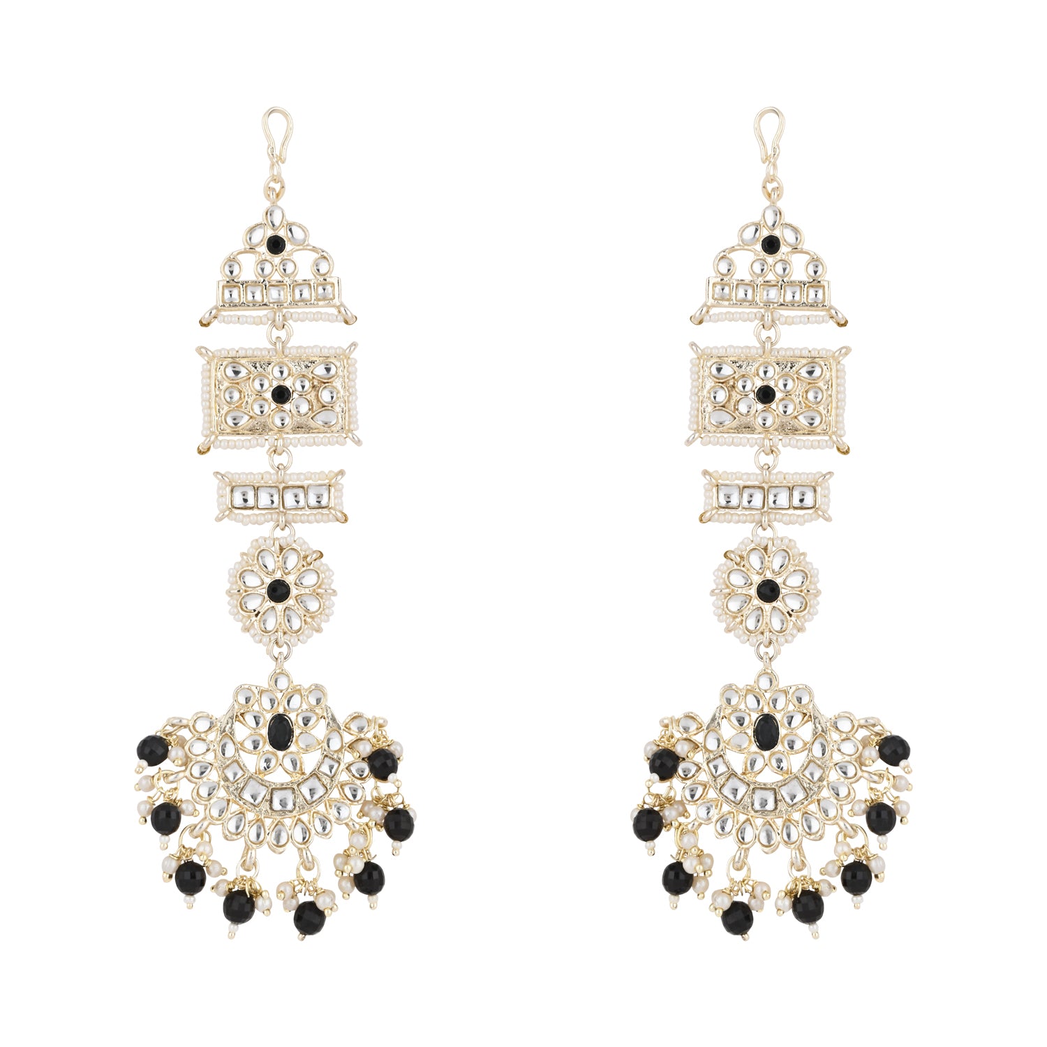 Vyomika Black Earrings