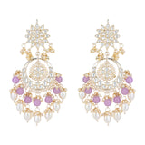 Aanya Purple Chandbalis
