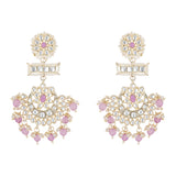 Sonam Purple Earrings