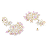 Sonam Purple Earrings