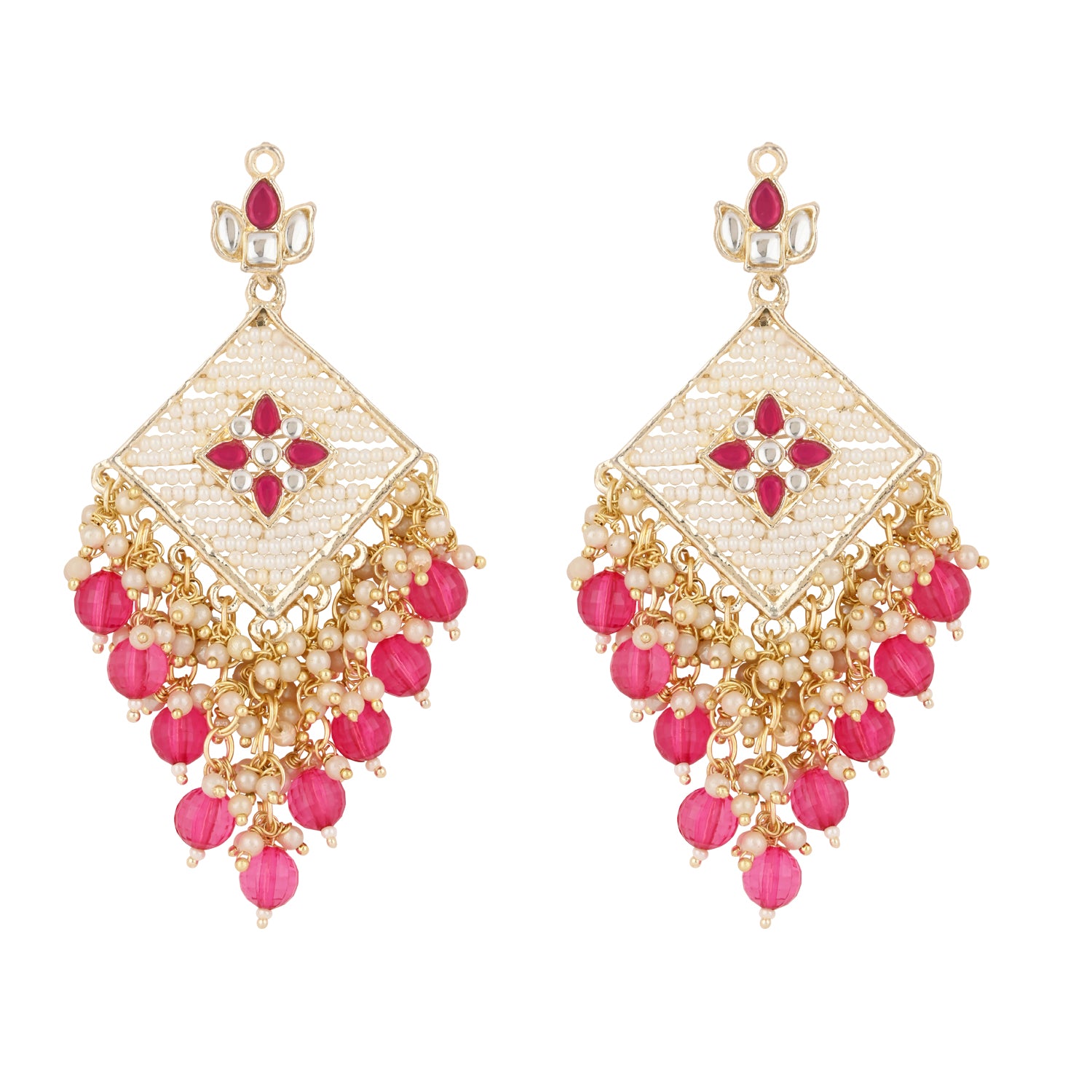 Mysha Pink Earrings